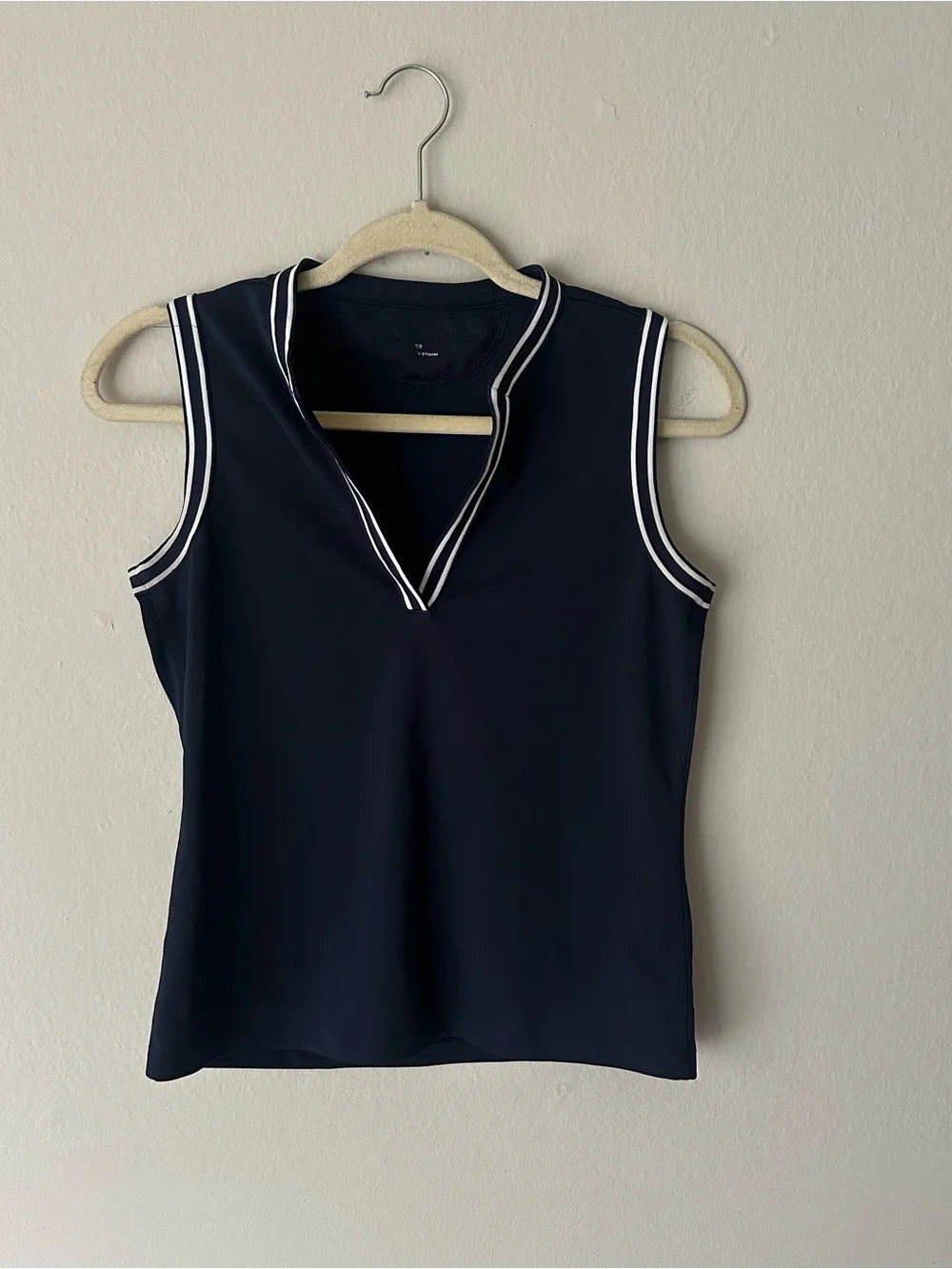 Tory Burch Sleeveless Tank Top Navy Size XS